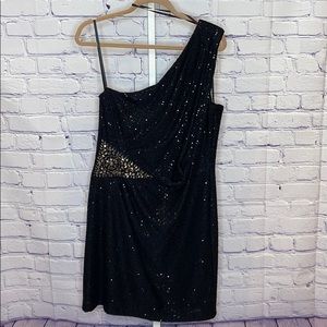 Cocktail 💃🏻dress black one shoulder